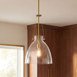 Savoy House 7-7006-1-322 Foster Warm Brass 2-Light Hanging Light