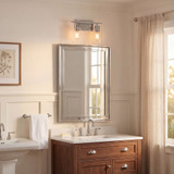 Savoy House 8-2149-2-11 Lambert Modern Polished Chrome 2-Light Vanity Light