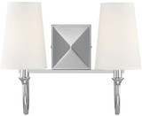 Savoy House 8-2542-2-109 Cameron  Polished Nickel 2-Light Lighting For Bathroom