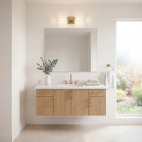 Savoy House 8-3204-18-127 Beale Modern Noble Brass LED 18" Bath Sconce