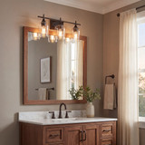 Savoy House 8-4030-3-13 Octave Contemporary English Bronze 3-Light Bath Lighting