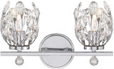 Savoy House 8-6601-2-11 Moreno Crystal Chrome Vanity Lighting