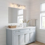 Savoy House 8-8204-4-109 Genry Modern Polished Nickel 4-Light Vanity Light