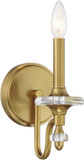 Savoy House 9-1360-1-322 Champlain Warm Brass Wall Light Sconce