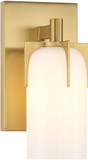 Savoy House 9-4128-1-322 Caldwell Contemporary Warm Brass Wall Sconce