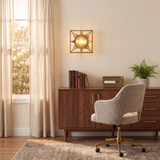 Savoy House 9-5064-1-322 Balfour Contemporary Warm Brass Light Sconce