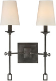Savoy House 9-9004-2-88 Lorainne Oxidized Black Wall Lighting Fixture