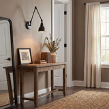 Savoy House 9-960-1-89 Dakota Traditional Matte Black Wall Swing Arm Lamp