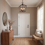 Savoy House 3-420-3-89 Townsend Matte Black 10" Entryway Light Fixture