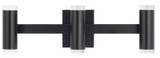 Visual Comfort Modern 700BCDBS3HB-LED930 Dobson II Contemporary Matte Black LED Vanity Light