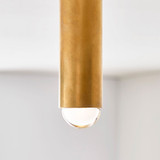 Visual Comfort Modern 700FMEBL10NB-LED927 Ebell Natural Brass LED Ceiling Light