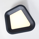 Visual Comfort Modern 700FMRHNSB-LED930 Rhonan Modern Nightshade Black LED Home Ceiling Lighting