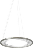 Visual Comfort Modern 700INT30S-LED827 Interlace Modern Satin Nickel LED 30" Hanging Pendant Light