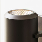 Visual Comfort Modern 700OWAST14Z-LED930 Aspenti Contemporary Bronze LED Exterior 14" Wall Sconce Lighting