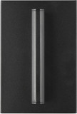 Visual Comfort Modern 700OWLYD9307BUNV Lloyds Contemporary Black LED Outdoor 7" Sconce Lighting