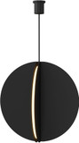 Visual Comfort Modern 700TDBAU36B-LED930 Bau Contemporary Nightshade Black LED 36" Hanging Light