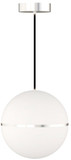 Visual Comfort Modern 700TDHNE13C-LED930 Hanea Grande Modern Chrome LED Drop Ceiling Lighting