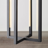 Visual Comfort Modern 700TDKNW18B-LED930 Kenway Modern Nightshade Black LED 8.5" Foyer Lighting