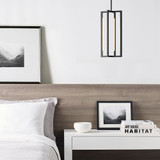 Visual Comfort Modern 700TDKNW18B-LED930 Kenway Modern Nightshade Black LED 8.5" Foyer Lighting