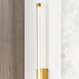 Visual Comfort Modern 700WSPHB21NB-LED927 Phobos Contemporary Natural Brass LED Wall Mounted Lamp