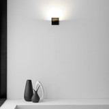 Visual Comfort Modern 700WSSPCTB-LED930 Spectica Modern Matte Black LED Wall Sconce Lighting