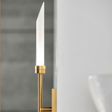 Visual Comfort Modern 700WSSPRR-LED927 Spur Contemporary Aged Brass LED Wall Sconce Light