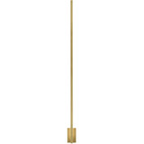 Visual Comfort Modern 700WSSTG48NB-LED927 Stagger Modern Natural Brass LED Lamp Sconce