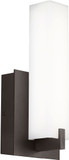 Visual Comfort Modern Cosmo Contemporary Bronze LED Outdoor Wall Sconce