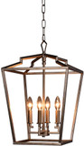 Terracotta H6124S-4AS Camilla Traditional Antique Gold Entryway Light Fixture
