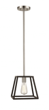 Trans Globe 10461 BK/BN Adams Modern Black / Brushed Nickel Mini Pendant Lighting