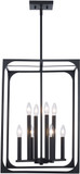 Trans Globe 11717 BK Ruby Ridge Contemporary Black 16.5" Entryway Light Fixture