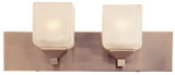 Trans Globe 2802 Edwards Modern 2-Light Bathroom Lighting