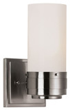 Trans Globe 2912 BN 10 Inch Tall Brushed Nickel Sconce Lighting - Transitional