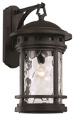 Trans Globe 40372-BK Boardwalk Black Exterior 11" Wall Lighting Fixture