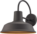 Trans Globe 50330-WB Tacoma Modern Weathered Bronze Outdoor Wall Light Fixture