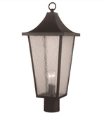 Trans Globe 50935 BK Rasmussen Black Exterior Post Lamp