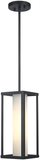 Trans Globe 51464 BK Contemporary Black Exterior Hanging Light
