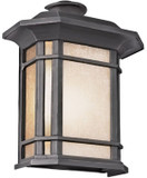 Trans Globe 5821-1-BK San Miguel Black Exterior 9.5" Lighting Sconce