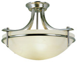 Trans Globe 8172 BN Vitalian Brushed Nickel Ceiling Lighting Fixture