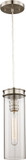 Trans Globe PND-2046-BN Lightfair Modern Brushed Nickel Mini Drop Lighting
