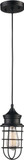 Trans Globe PND-1028 Camp Modern Black Mini Pendant Light