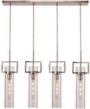 Trans Globe PND-2156-PC Contemporary Polished Chrome Multi Hanging Lamp