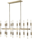Trend TP20017AB Perret Contemporary Aged Brass Kitchen Island Lighting