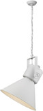 Trend TP10026WH Crew Modern White Pendant Light