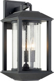Troy B7282-FOR Mccarthy Weathered Graphite Outdoor 8.5" Wall Sconce Lighting