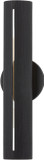 Troy B7881-TBK Brandon Contemporary Textured Black And Soft Black Wall Lamp