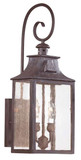 Troy B9002-SFB Newton Traditional Soft Off Black Outdoor Wall Lantern - 8.75 inches wide