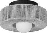 Troy C1104-BRL Coleman Modern Bronze Leaf Flush Mount Lighting