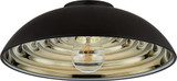 Troy C3716-SBK Eclipse Contemporary Soft Black Ceiling Lighting