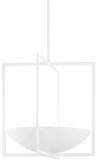 Troy F1119-GSW Loki Modern Gesso White Hanging Light Fixture